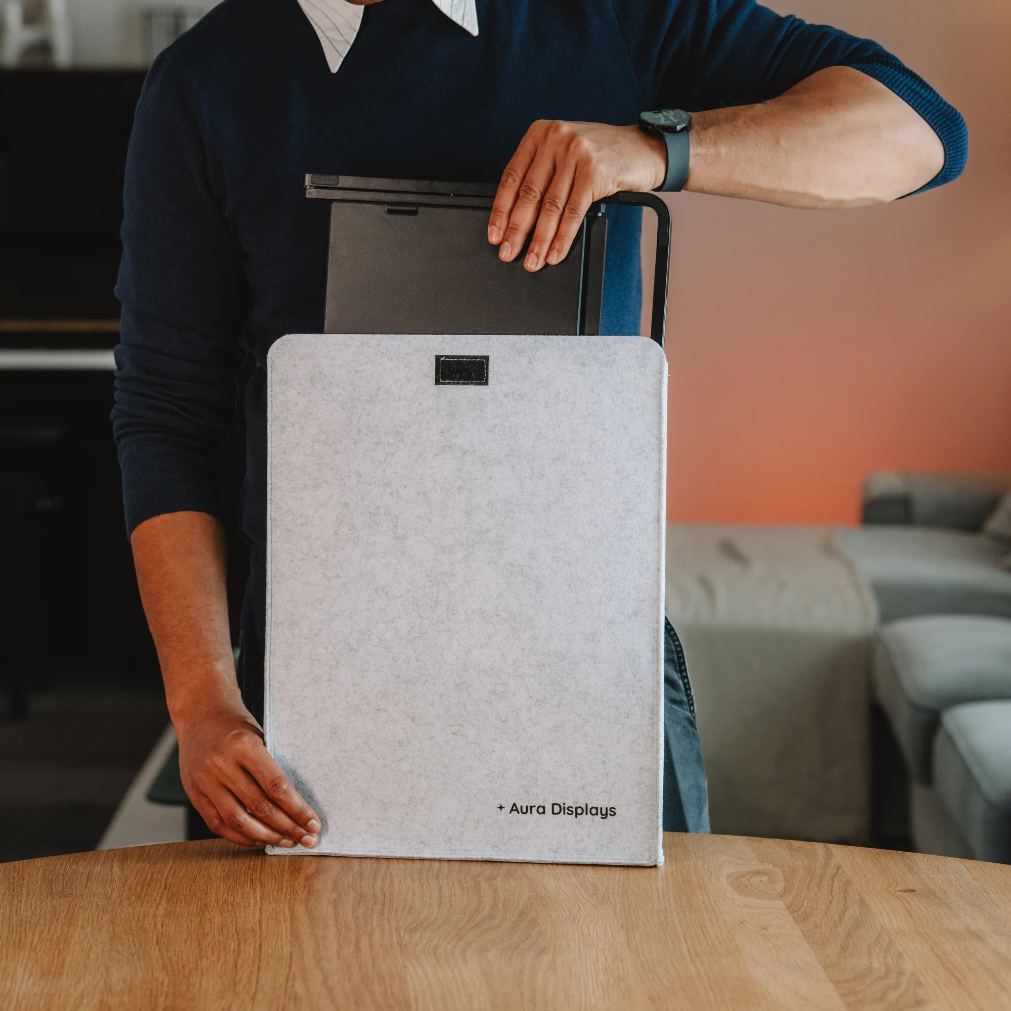 Felt Sleeve for Laptop & Portable Monitor - Image 5